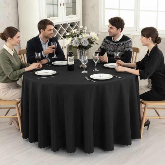 5ft RoundTable Cloth with Skirt