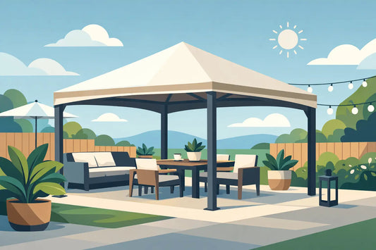 Carpa canopy para patio: cómo elegir bien