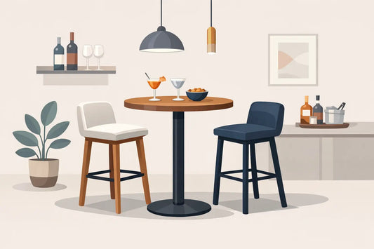Mesa alta para bar en casa: cómo elegirla