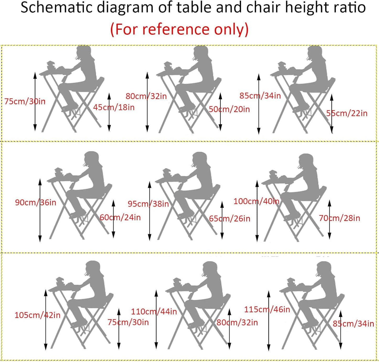 Foldable Bar Stool (Tall version)