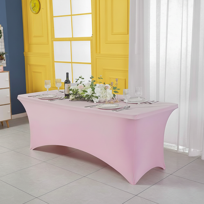New 6ft Spandex Rectangle Table Cloth