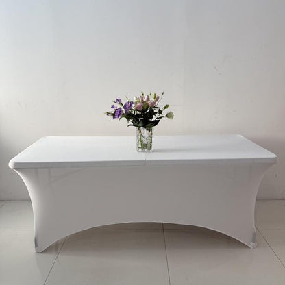 New 6ft Spandex Rectangle Table Cloth