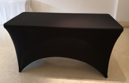 New 6ft Spandex Rectangle Table Cloth