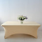 New 6ft Spandex Rectangle Table Cloth