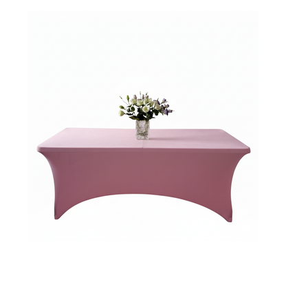 New 6ft Spandex Rectangle Table Cloth