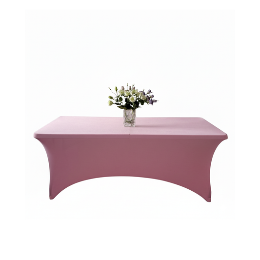 New 6ft Spandex Rectangle Table Cloth