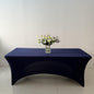 New 6ft Spandex Rectangle Table Cloth
