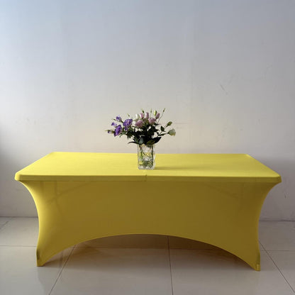 New 6ft Spandex Rectangle Table Cloth