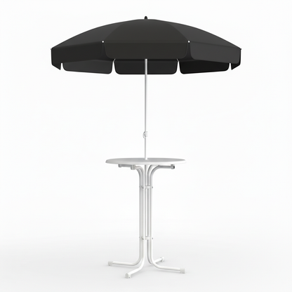 Cocktail Belly Bar Table White Color