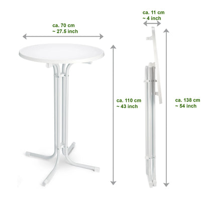 Bar Table White Color only