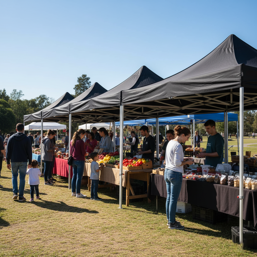 13X13 Feet Popup Canopy - Black