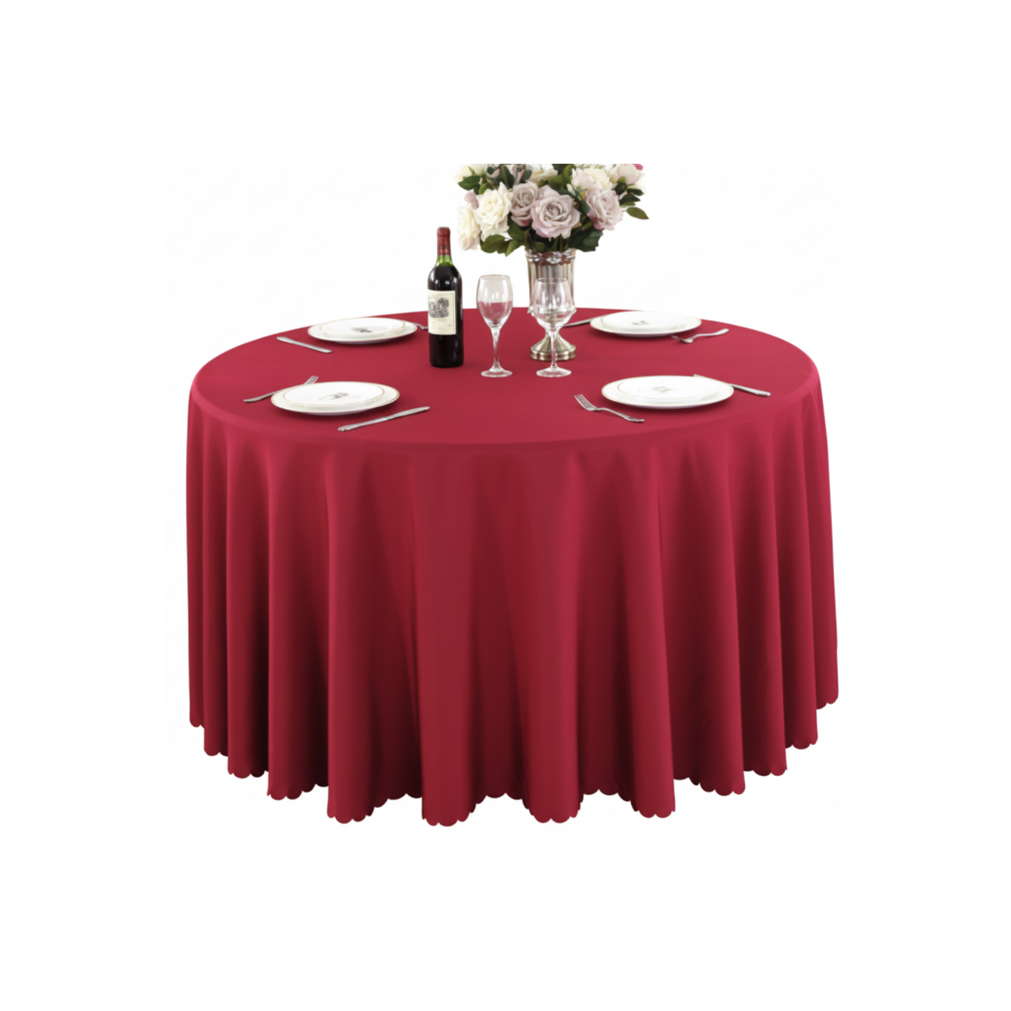 5ft RoundTable Cloth with Skirt
