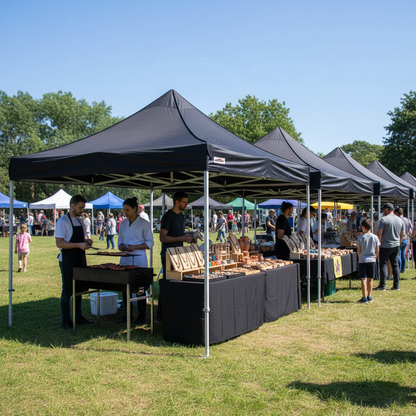 13X13 Feet Popup Canopy - Black