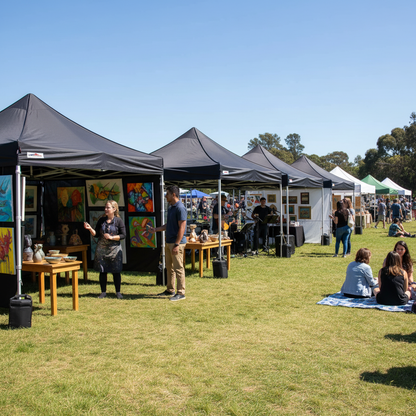 13X13 Feet Popup Canopy - Black