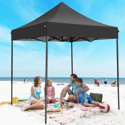 13X13 Feet Popup Canopy - Black