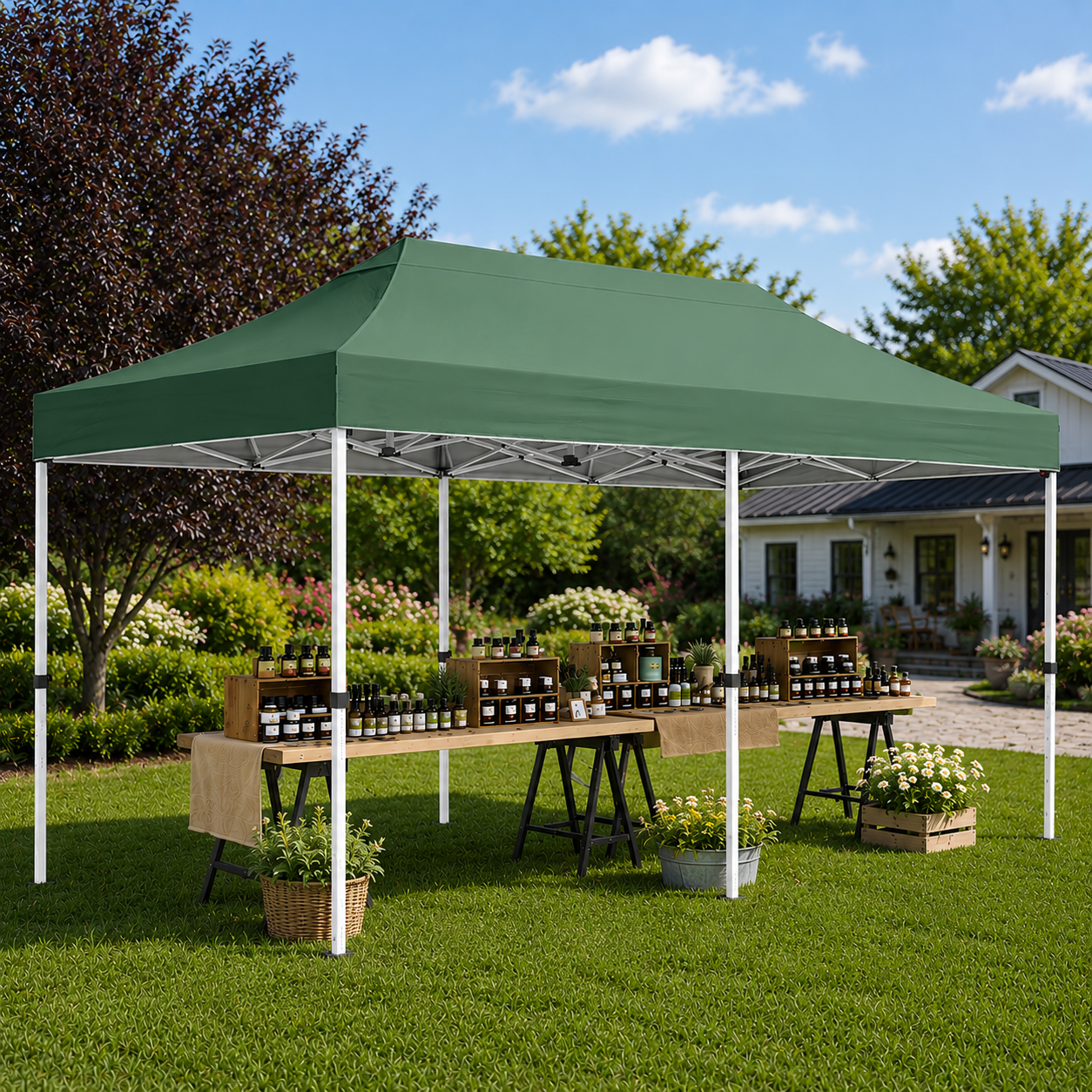10 x 20 Feet Pop Up Canopy