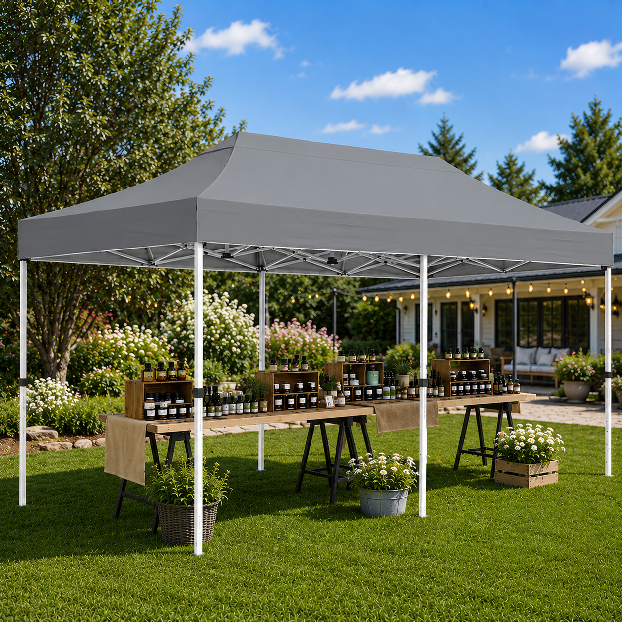 10 x 20 Feet Pop Up Canopy