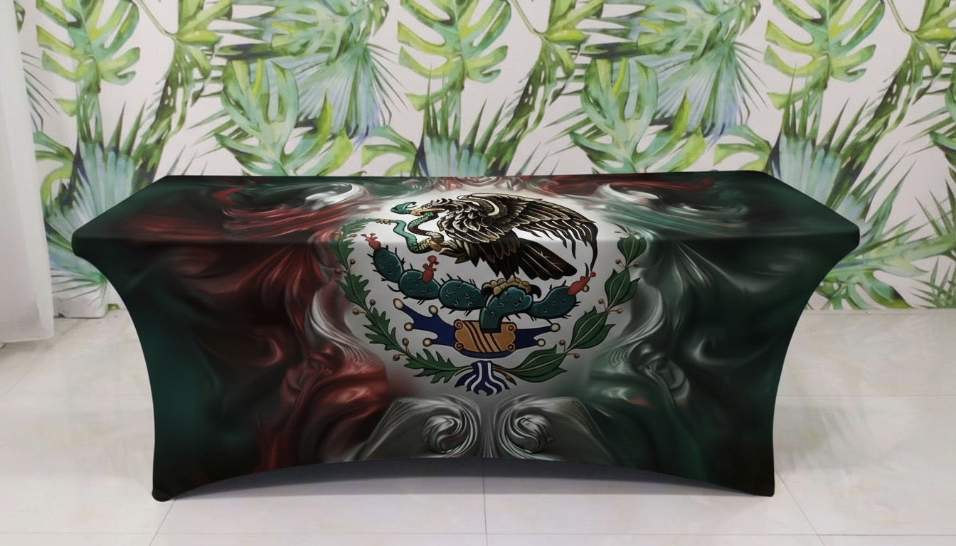 Mexico Table Cover Fifa Worldcup 6 feet fitted