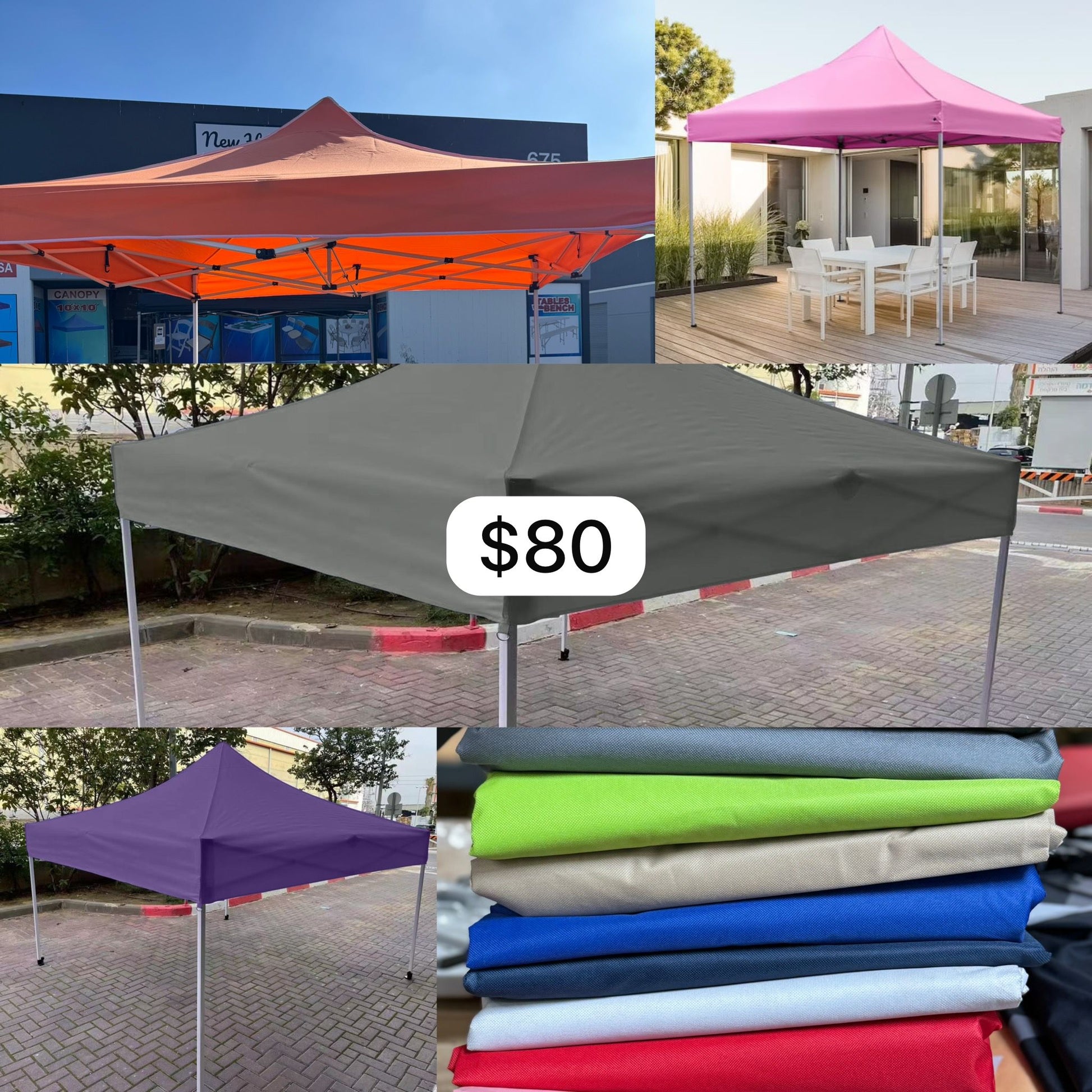 10 x 10 Popup Canopy Heavy Duty 800D