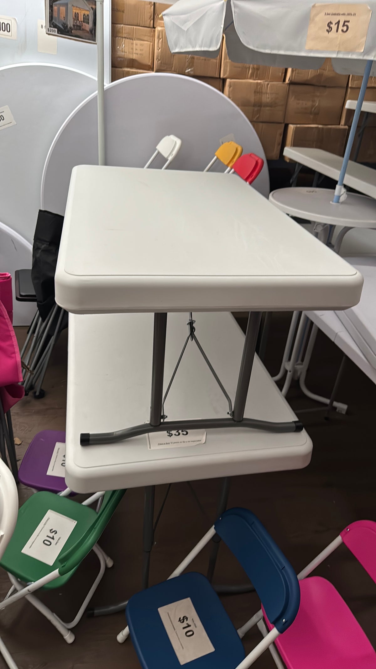 Kids table adjustable height