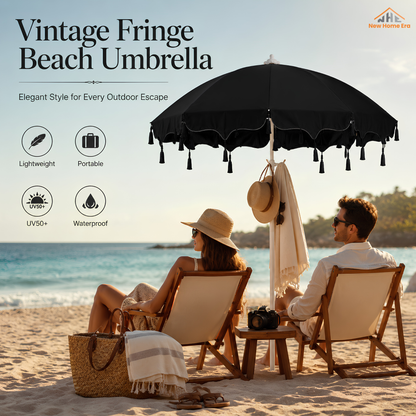 5 Feet Outdoor Patio Umbrella with Hanging Hook