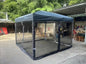 10×10 ft Mesh walls for Pop-Up Canopy Tent Full Mesh Sidewalls – Portable Outdoor Shelter with Zipper Door
