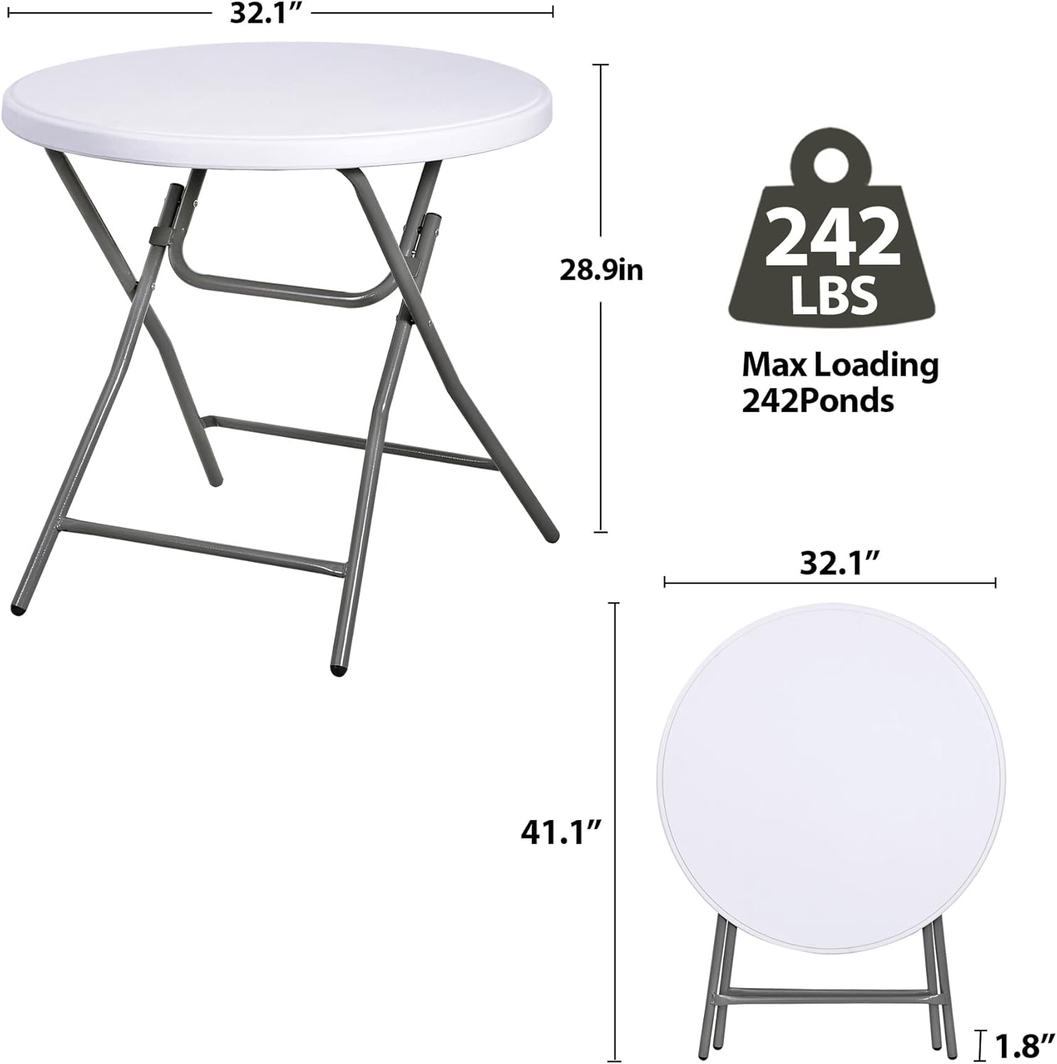 32" Cocktail Table