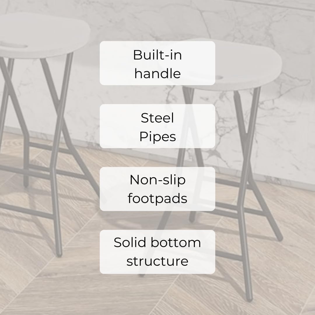 30 Inch Tall Folding Bar Stool Chair