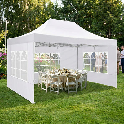 10x15 Pop-Up Canopy with 3 Side Walls