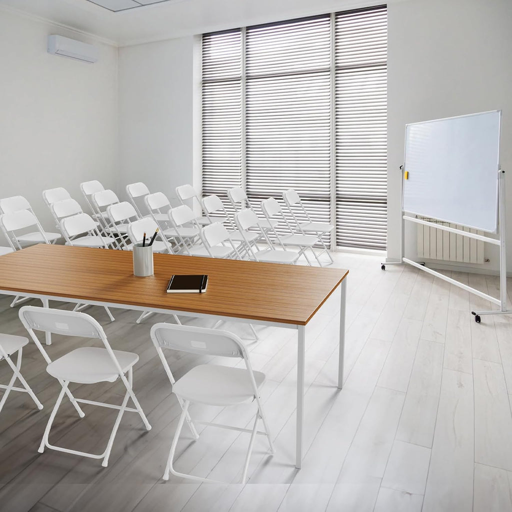 Party Series Plastic Folding Chair – White