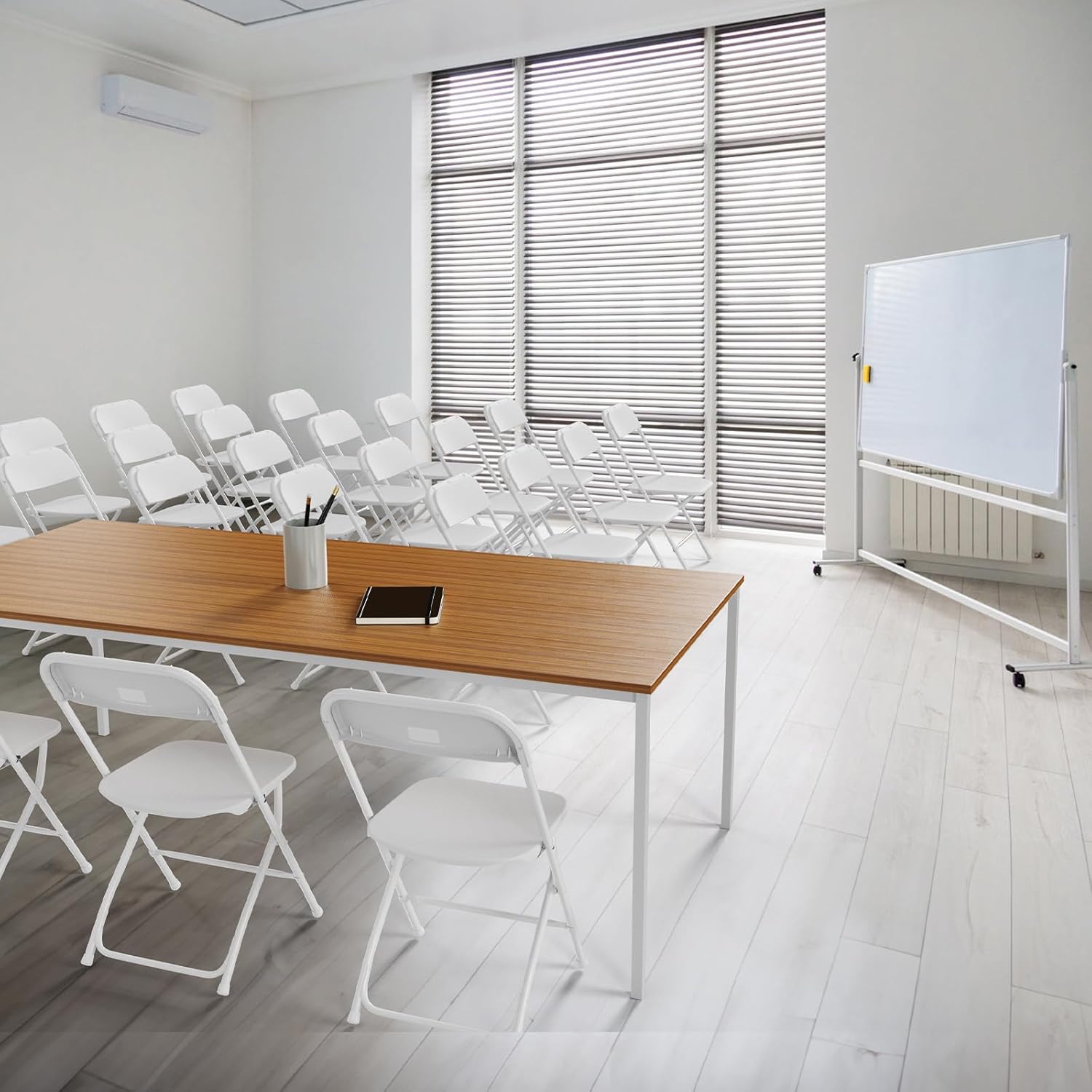 Party Series Plastic Folding Chair – White