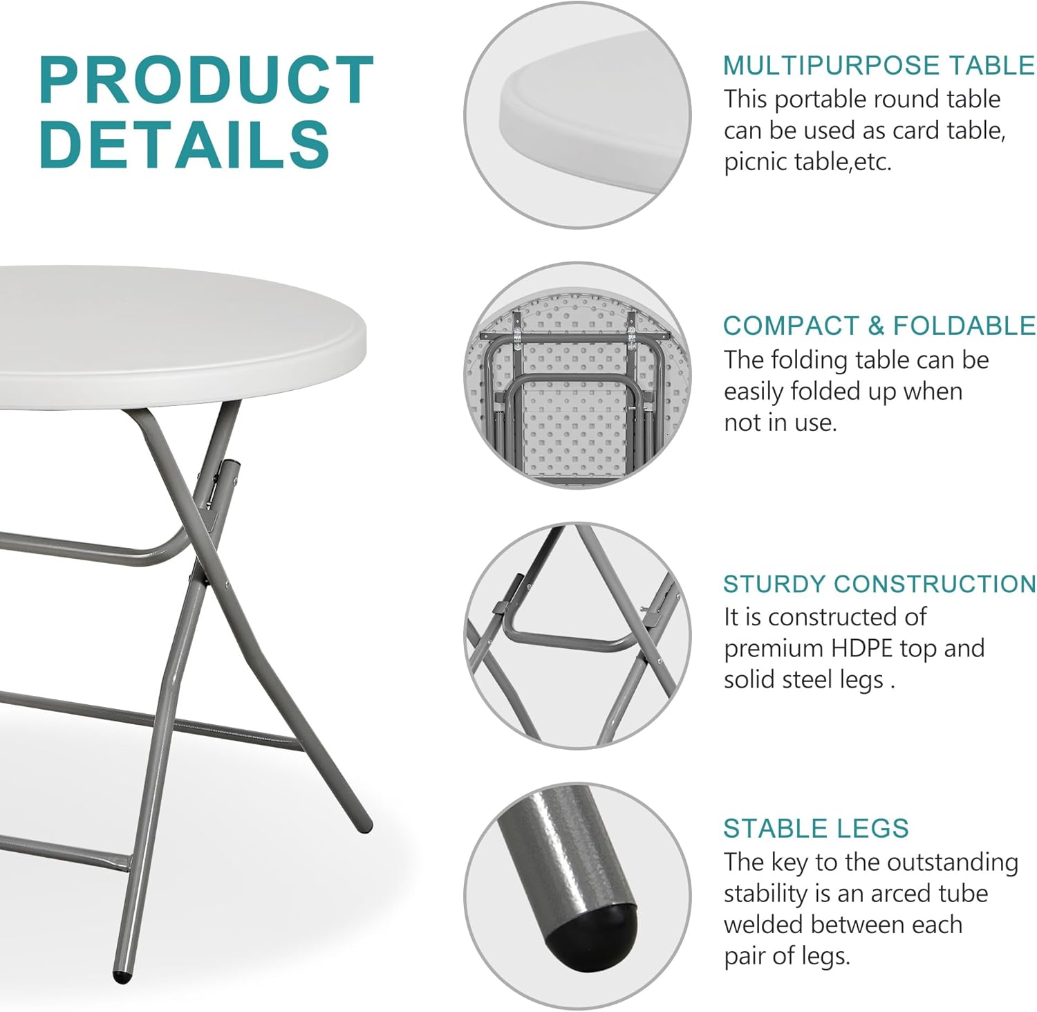 32" Cocktail Table