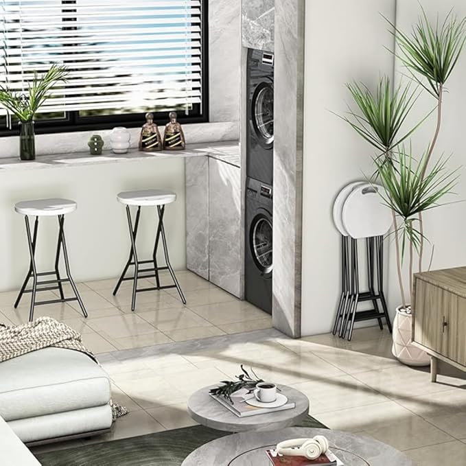 30 Inch Tall Folding Bar Stool Chair