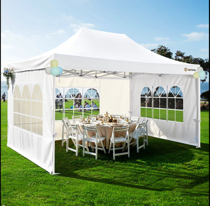 10x15 Pop-Up Canopy with 3 Side Walls