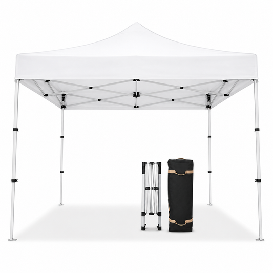 8x8 Feet Pop Up Canopy (Aluminium Frame, 40mm Thickness)