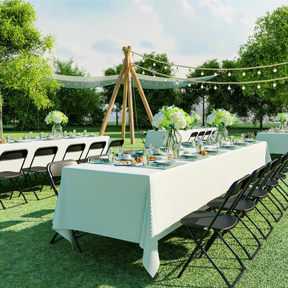 Party Series Plastic Folding Chair – Black