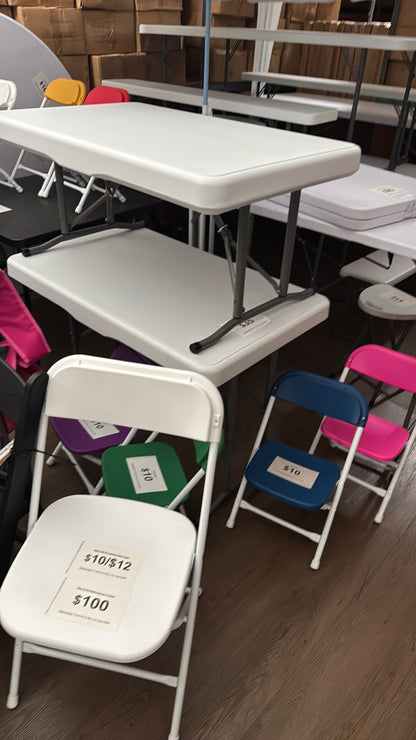 Kids table adjustable height