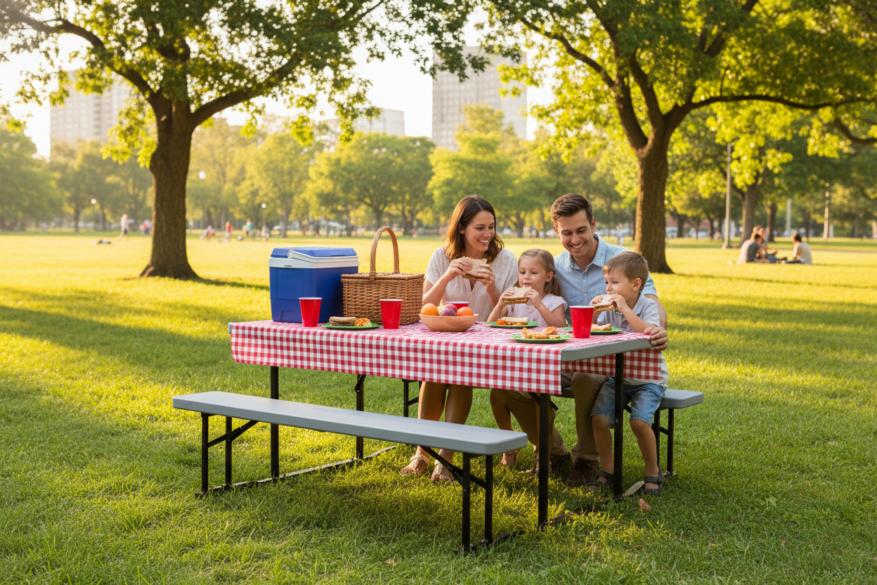 6ft PICNIC TABLE SET