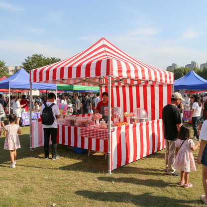 Candy cane 4 colors fabric only 300D