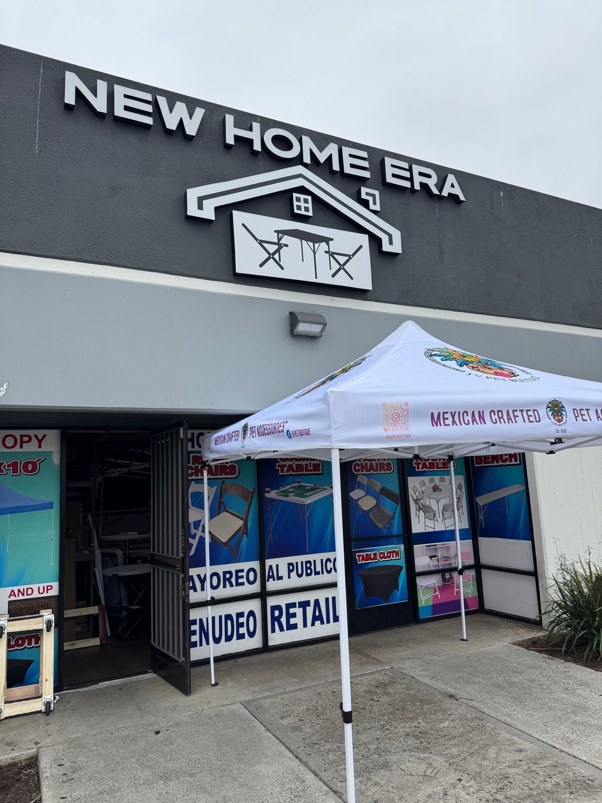 10×10 Ft Custom Printed Pop-Up Canopy Tent (Drop Mail or WhatsApp)