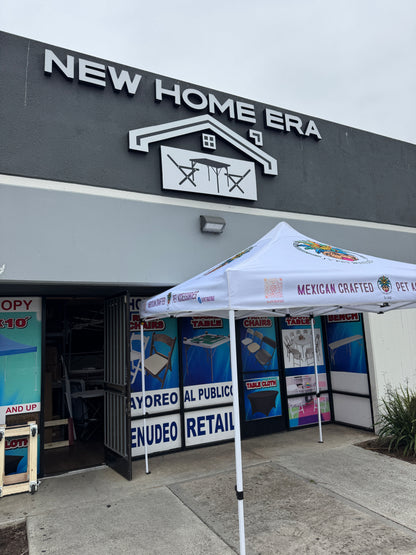 10×10 Ft Custom Printed Pop-Up Canopy Tent (Drop Mail or WhatsApp)