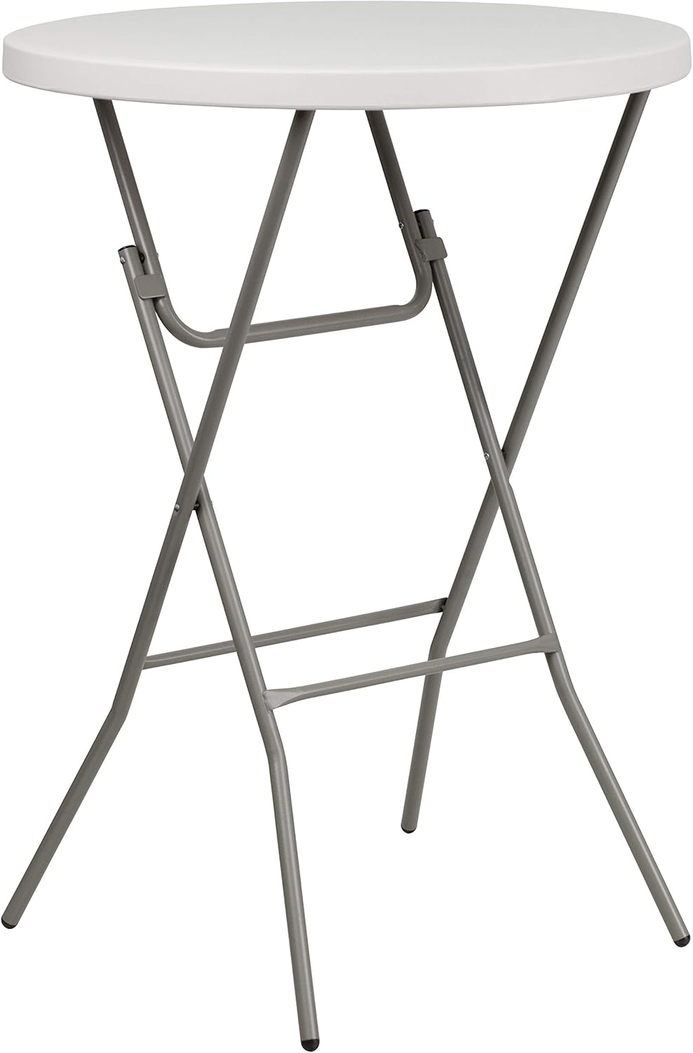 32″ Folding Bar Height Table – White