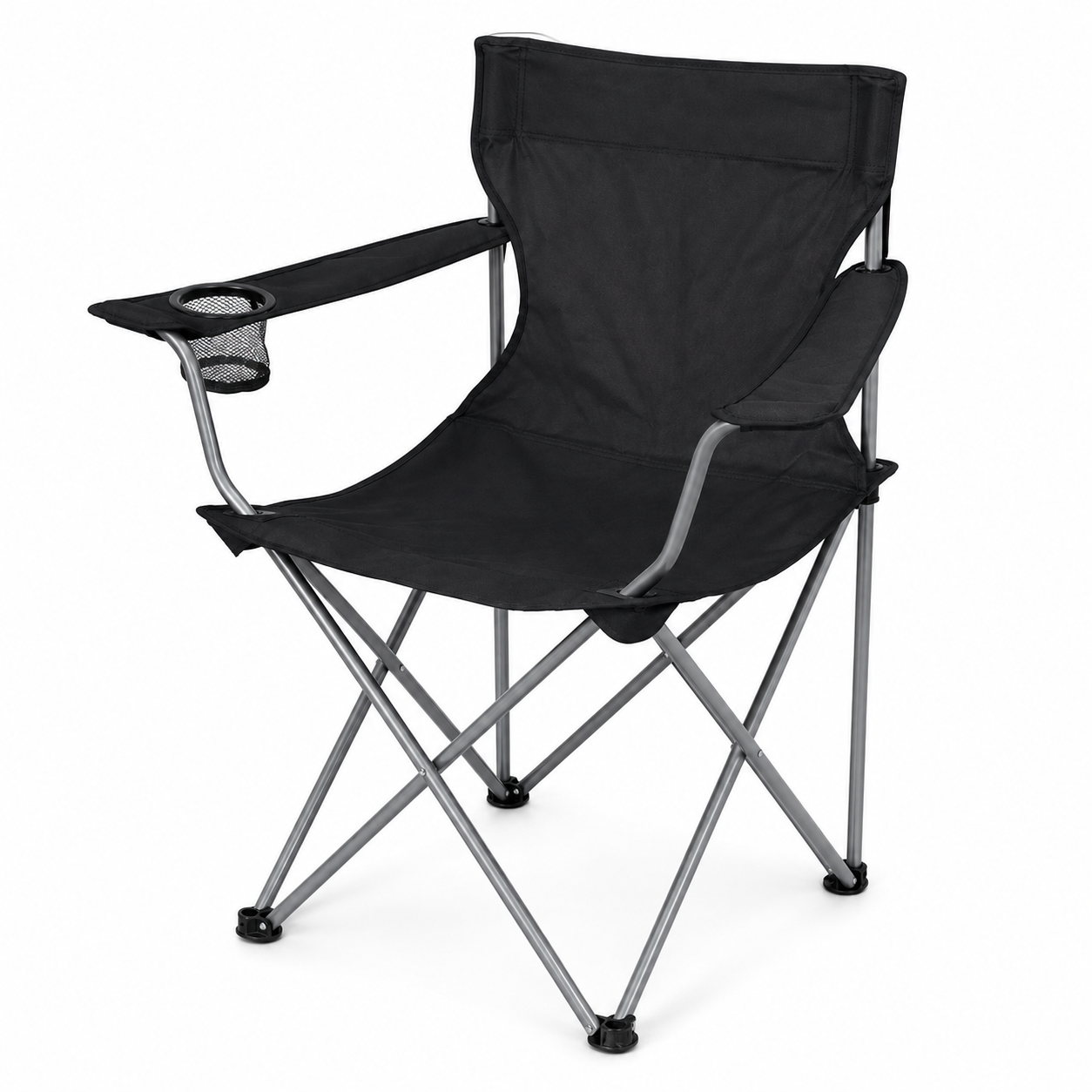 Beach Folding Chairs with Cup Holder, Suitable for Camping, Portable Outdoor Chair