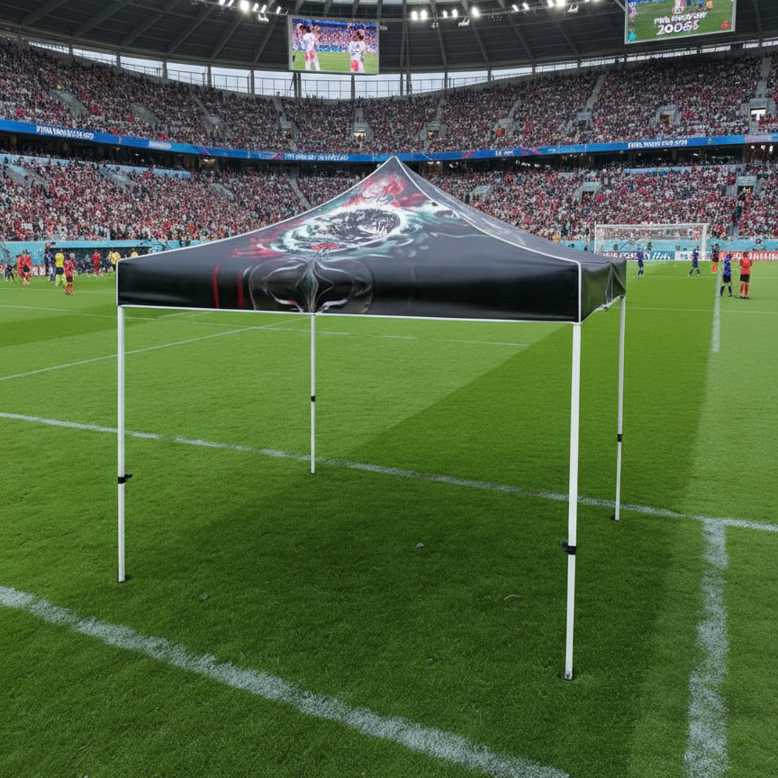 Mexico logo top canopy 300D 10x10ft