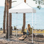 5’x5′ Pop-Up Canopy Tent with White Frame