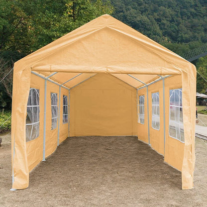 10×20 Ft Heavy-Duty Outdoor Canopy with Removable Sidewalls