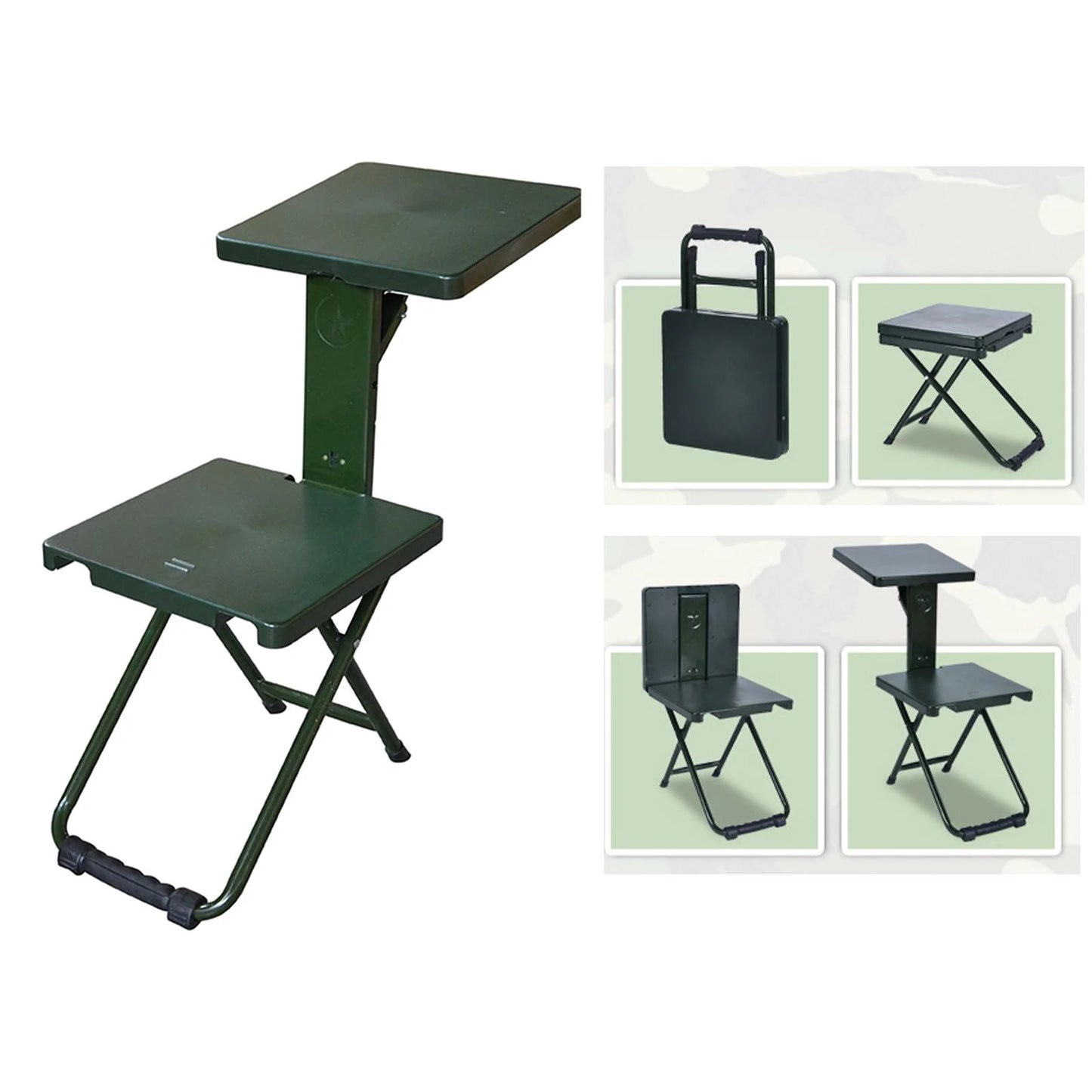 Multifunctional Folding Writing Chair
