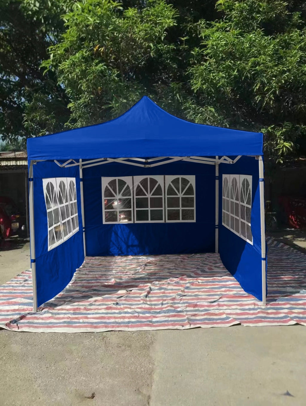 10 x 10 Canopy with Window Walls