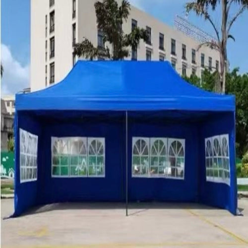 10 x 20 Feet Canopy with Window Walls