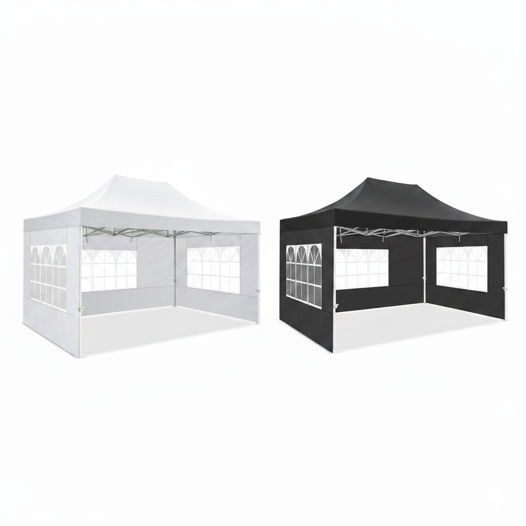10x15 Pop-Up Canopy with 3 Side Walls